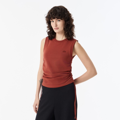 Женский топ Lacoste из эластичного хлопка