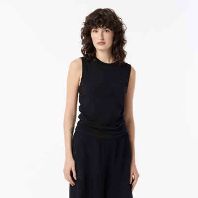 Женский топ Lacoste из эластичного хлопка