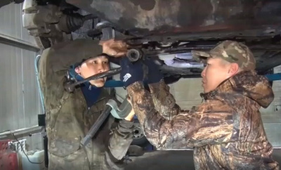 В Якутии ветеран спецоперации открыл автосервис / ЯСИА   