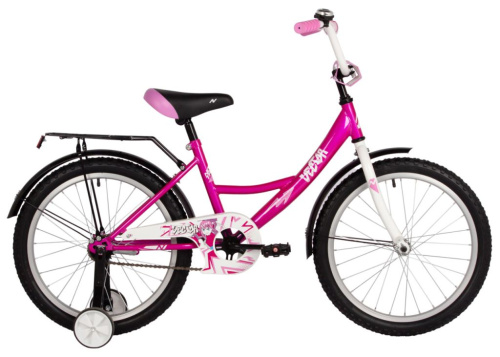 Детский велосипед Novatrack Vector 20, год 2025, цвет Розовый