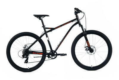 Горный велосипед Forward Flash CX 26, год 2025, цвет Черный-Оранжевый, ростовка 17