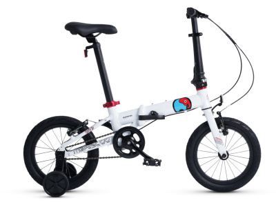 Детский велосипед Maxiscoo S007 Pro 14, год 2024, цвет Белый