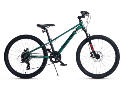 Подростковый велосипед Maxiscoo 7 Bike 24 M300, год 2024, цвет Зеленый