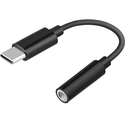 Адаптер Stellarway Type-C на Jack 3,5 мм, черный