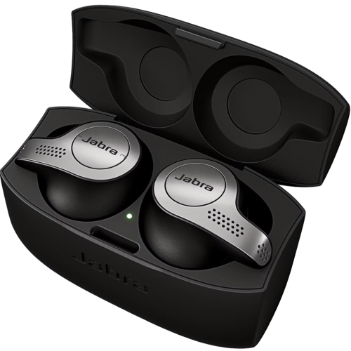 Bluetooth-гарнитура Jabra Elite 65t, черная