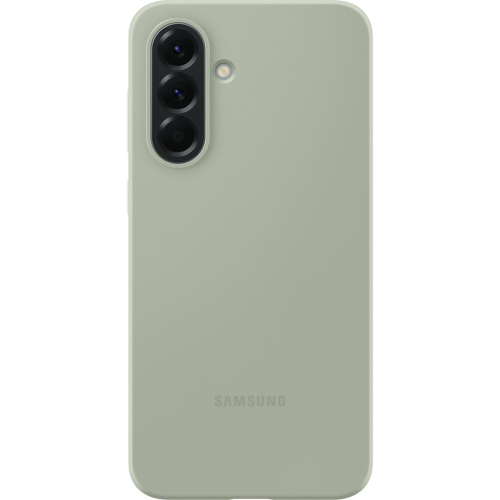 Чехол-крышка  для Samsung A56, силикон, серо-зеленый (PA566CGEG)