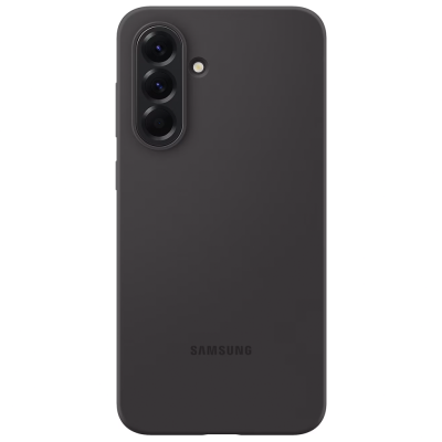 Чехол-крышка  для Samsung A56, силикон, черный (PA566CBEG)