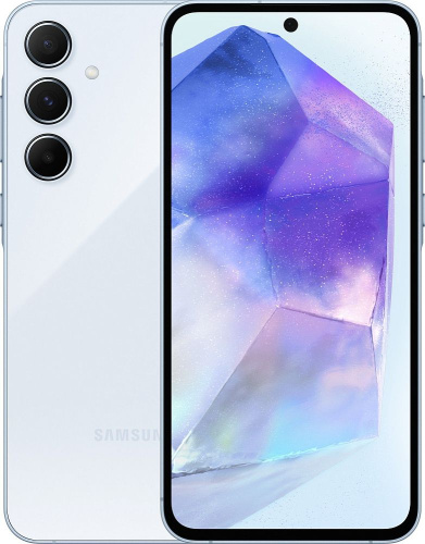 Смартфон Samsung Galaxy A55 256 ГБ голубой