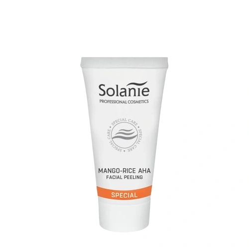 SOLANIE Пилинг для лица манго-рис с AHA кислотами / Mango-rice AHA facial peeling 50 мл