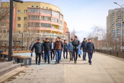 Глава Якутии проверил готовность площадок к 80-летию Победы в Якутске / ЯСИА Якутск Якутск Республика Саха (Якутия)