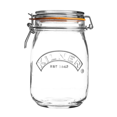 Kilner Банка 1 л прозрачная Clip Top Kilner