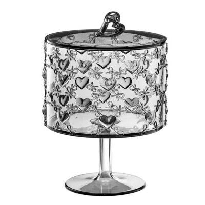 Guzzini Ваза для десертов 11х16,7х11 см серая Love Guzzini