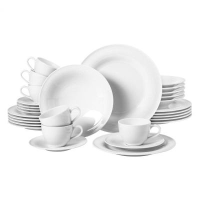 Seltmann Weiden Набор столовой посуды 30 предметов Beat White Seltmann Weiden