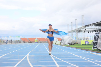 Алёна Татаринова стала бронзовым призёром чемпионата России по марафону / Дьулустаан Сергеев   