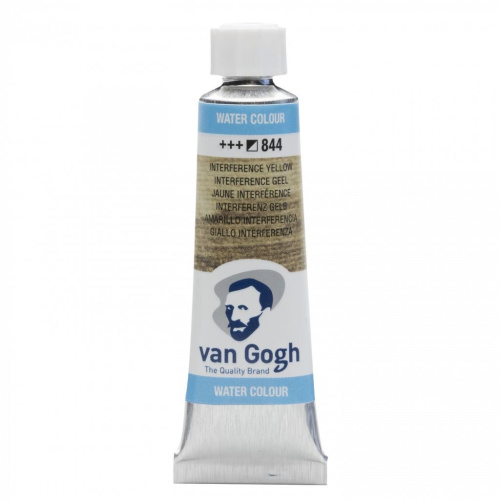 Акварель Talens "Van Gogh" 10 мл Желтый интерферентный / PW20 / PW15/ PW15 / PW15
