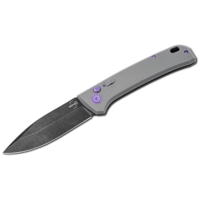 Автоматический складной нож Boker FRND Grey, сталь D2, рукоять Grivory, серый