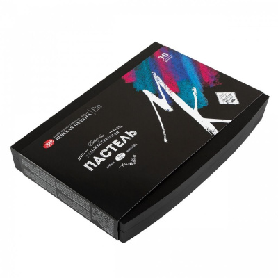 Набор пастели сухой Мастер-Класс 30 цветов, в дереве