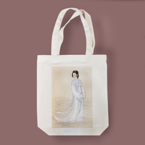 Сумка "Госпожа реки Сян", 34?39 см, хлопок