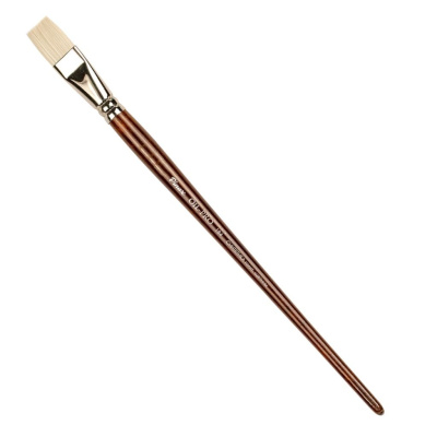 Кисть синтетика №12 плоская Pinax "Oil-PRO"