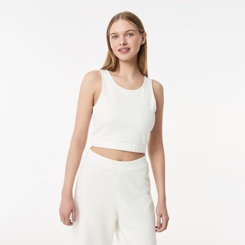 Женский топ Lacoste из хлопка