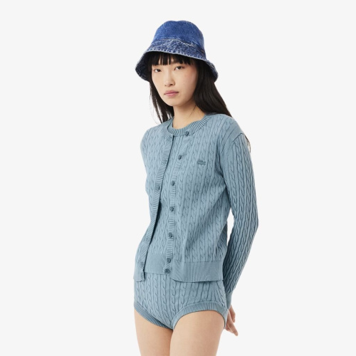 Женский кардиган Lacoste из органического хлопка