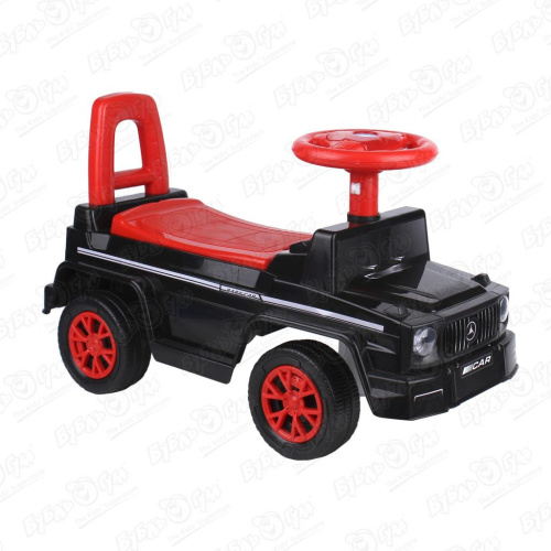 Каталка Lanson Toys Джип красно-черный