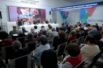 Презентован кинодокумент «Амга встречает однополчан» / Саина Титова   