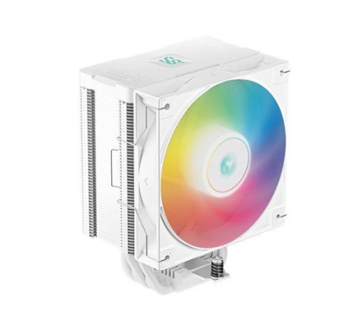 Кулер Deepcool AG500 DIGITAL WH ARGB LGA1700/1200/115X/AM5/AM4 (120mm fan, 300-1950rpm, 67.88CFM, 29.4dBA, 4-pin) RET