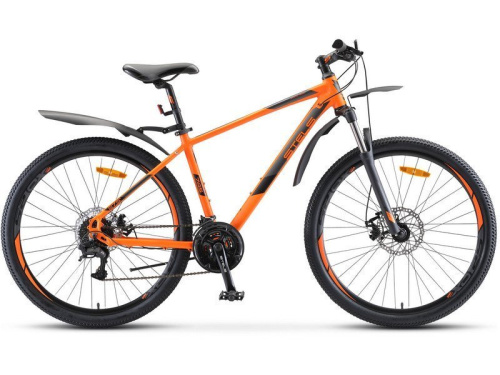 Горный велосипед Stels Navigator 745 MD 27.5 V010, год 2025, цвет Оранжевый, ростовка 17