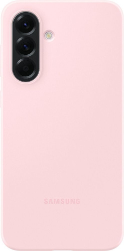 Чехол Samsung Silicone Case A56 розовый