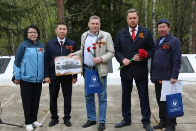 Память воинов-якутян почтили в Тверской области / ЯСИА   Тверская область