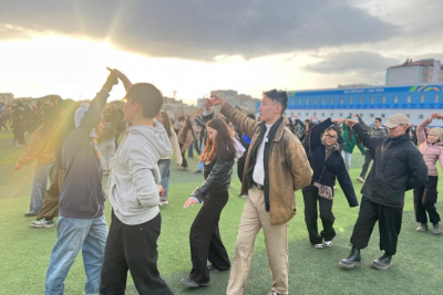 «Вальс Победы» в Якутске станцуют более 10 тысяч человек / Николай Борисов Якутск Якутск Республика Саха (Якутия)