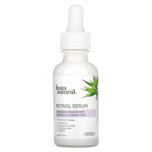 InstaNatural, сыворотка с ретинолом, 30 мл (1 жидк. унция)