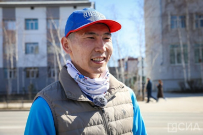 Трехкратный чемпион России стал участником эстафеты газеты «Якутия» / Дьулустаан Сергеев   