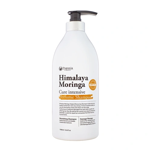 POGONIA Шампунь парфюмированный с маслом моринги, облачный лес / Himalaya Moringa Cloudy Wood 1000 мл