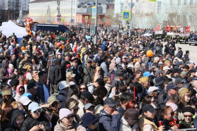 В Якутске почтили память героев Великой Отечественной войны на митинге к 80-летию Победы / Майя Гоголева Якутск Якутск Республика Саха (Якутия)