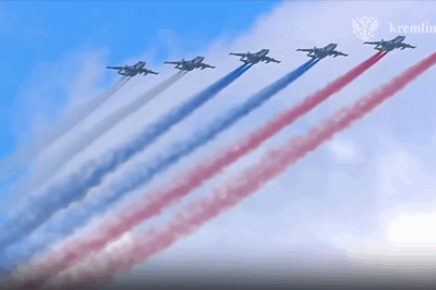 Видео. Пролетом авиации и триколором на небе над Москвой завершился парад Победы / ЯСИА Москва Город Москва Москва