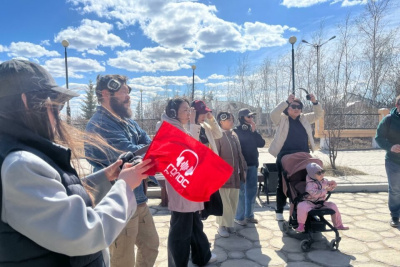 В Якутске состоялась иммерсивная прогулка «Сокровища Туймаады» / Алина Мурукова Якутск Якутск Республика Саха (Якутия)