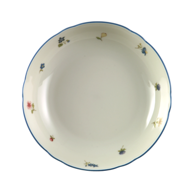 Seltmann Weiden Пиала / чаша для салата 16 см Streublume blauer Rand Marie-Luise Seltmann