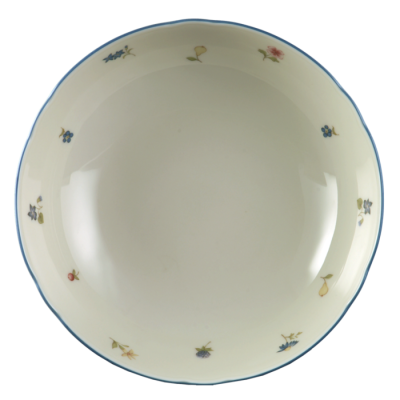 Seltmann Weiden Пиала 25 см Streublume blauer Rand Marie-Luise Seltmann