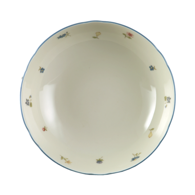 Seltmann Weiden Пиала 23 см Streublume blauer Rand Marie-Luise Seltmann