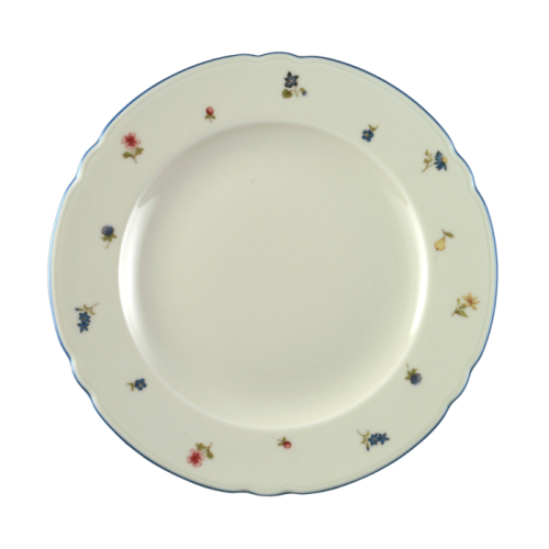 Seltmann Weiden Тарелка 25 см Streublume blauer Rand Marie-Luise Seltmann