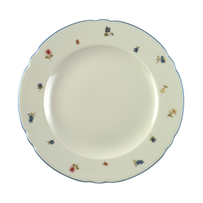 Seltmann Weiden Тарелка 25 см Streublume blauer Rand Marie-Luise Seltmann