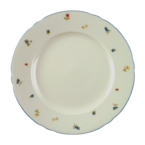 Seltmann Weiden Тарелка 27 см Streublume blauer Rand Marie-Luise Seltmann