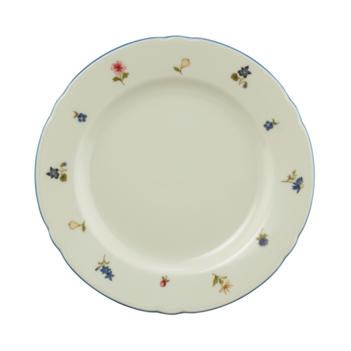 Seltmann Weiden Тарелка для завтрака 20 см Streublume blauer Rand Marie-Luise Seltmann