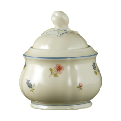 Seltmann Weiden Сахарница на 6 персон 0.21 л Streublume blauer Rand Marie-Luise Seltmann