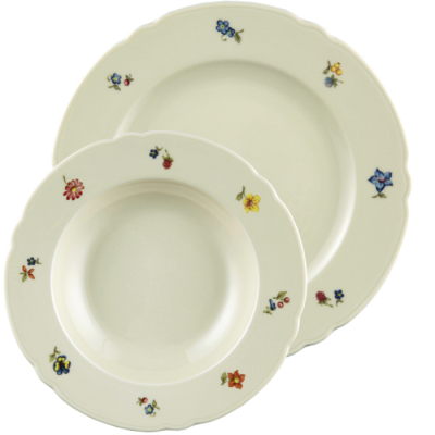 Seltmann Weiden Набор тарелок 12 предметов Blütenmeer Marie-Luise Seltmann