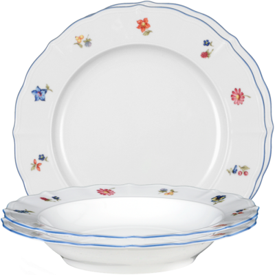 Seltmann Weiden Набор тарелок 12 предметов Nostalgie Sonate Seltmann
