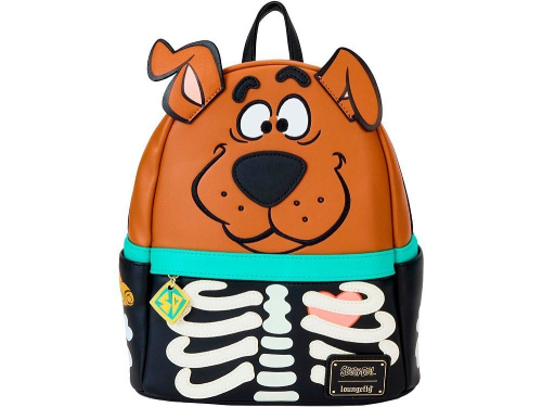 SBDBK0022 Рюкзак Loungefly! Leather: Scooby Doo Skeleton Scooby Cosplay