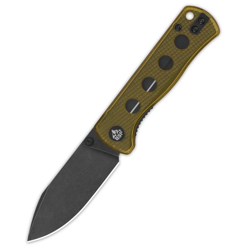 Складной нож QSP Canary folder, сталь 14C28N, рукоять Ultem